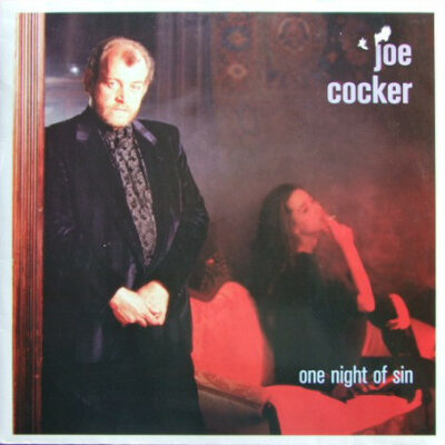 Joe Cocker - One night of sin - Lp brugt (1989)