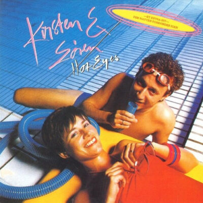 Kirsten & Søren ‎– Hot Eyes - Lp Brugt (1984)