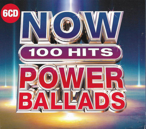 Div.kunstnere - Now 100 Hits Power Ballads - Cd (2019)