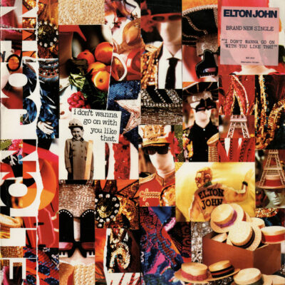 Elton John ‎– I Don't Wanna Go On With You Like That - 12 " Brugt Maxisingle (1988)