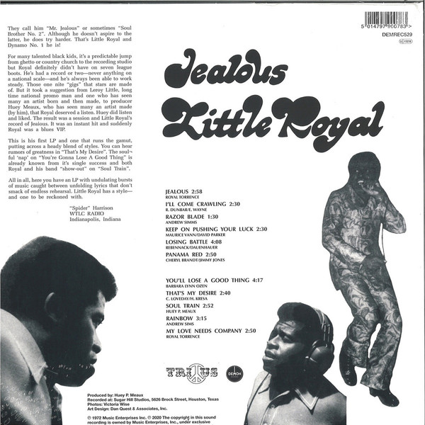 Little Royal – Jealous - Lp (2020) - Billede 2
