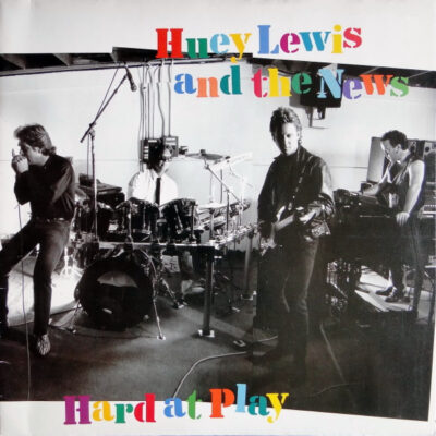 Huey Lewis And The News – Hard At Play - Lp brugt (1991)