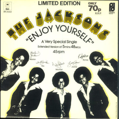 The Jacksons – Enjoy Yourself - 12 " Maxi Single Brugt (1977)