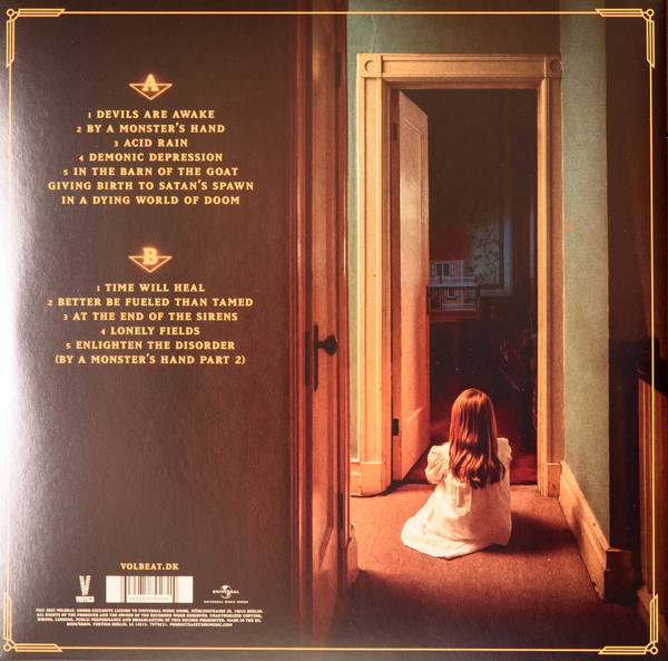 Volbeat – God Of Angels True - Lp limited Dansk Rød/Hvid (2025) - Billede 2