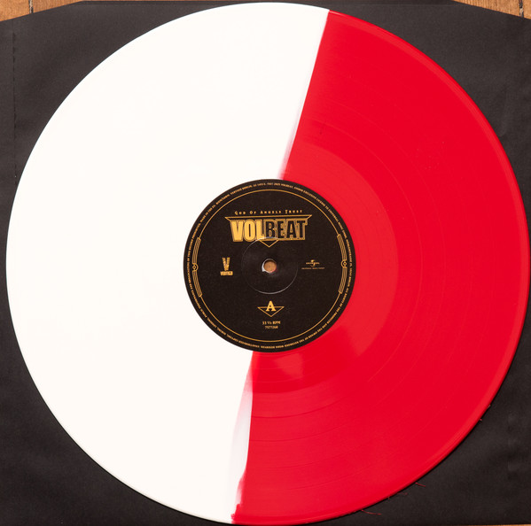 Volbeat – God Of Angels True - Lp limited Dansk Rød/Hvid (2025) - Billede 3