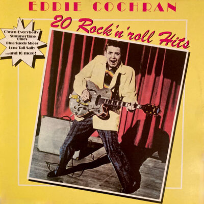 Eddie Cochran ‎– 20 Rock 'N' Roll Hits - Lp brugt (1979)