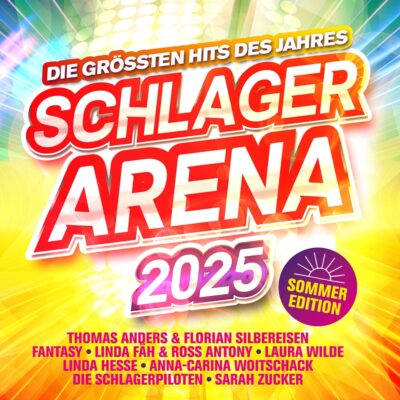 Div.Kunstnere - Schlager Arena 2025: Sommer Edition - Die größten Hits des Jahres - Cd (2025)