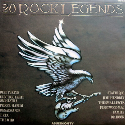 Blandet Kunstnere - 20 Rock legends - Lp Brugt (1979)