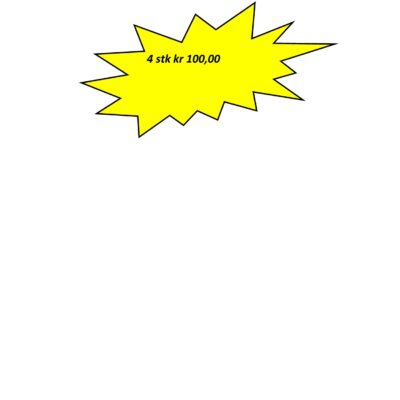 Brugt Vinyl 4 stk for kr 100