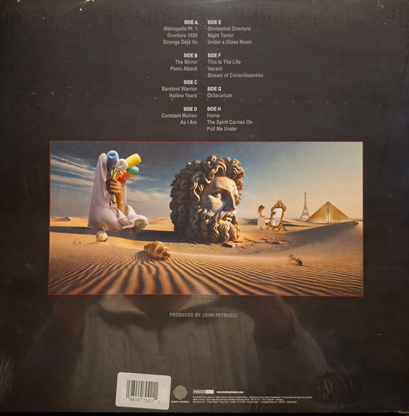 Dream Theater – Quarantième: Live À Paris - Lp Limited Orange (2025) - Billede 2
