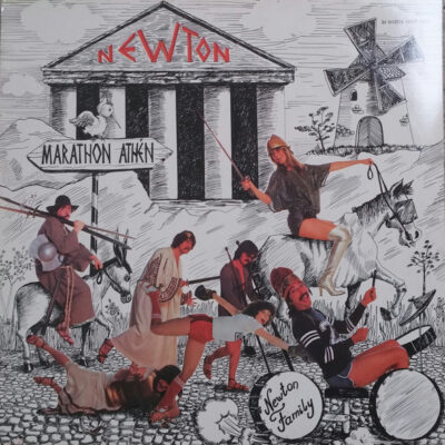 Newton Family – Marathon - Lp Brugt (1981)