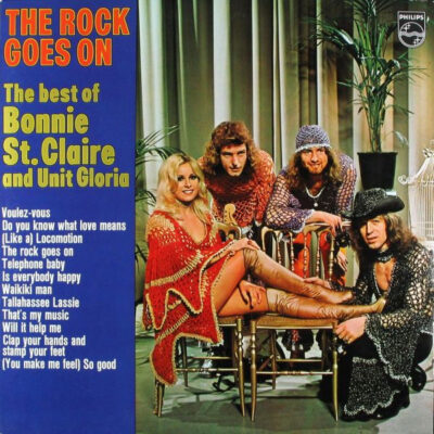 Bonnie St. Claire And Unit Gloria – The Rock Goes On - The Best Of - LP Brugt (1977)