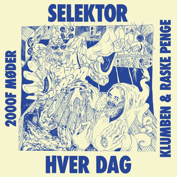 DJ 2000F, Klumben, Raske Penge – Selektor Hver Dag - 12" EP (2025)