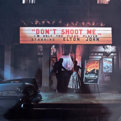 Elton John ‎– Don't Shoot Me, I'm Only The Piano Player - Lp brugt (1973)