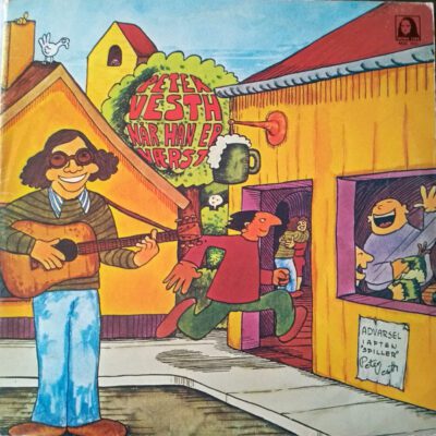 Peter Vesth ‎– Når Han Er Værst - Lp Brugt (1975)