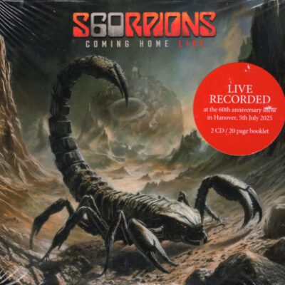 Scorpions – Coming Home Live - Cd (2025)