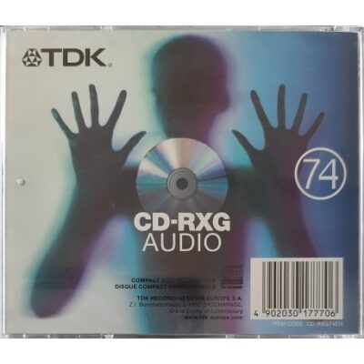 TDK - CD-RXG Audio 74 min recordable CD
