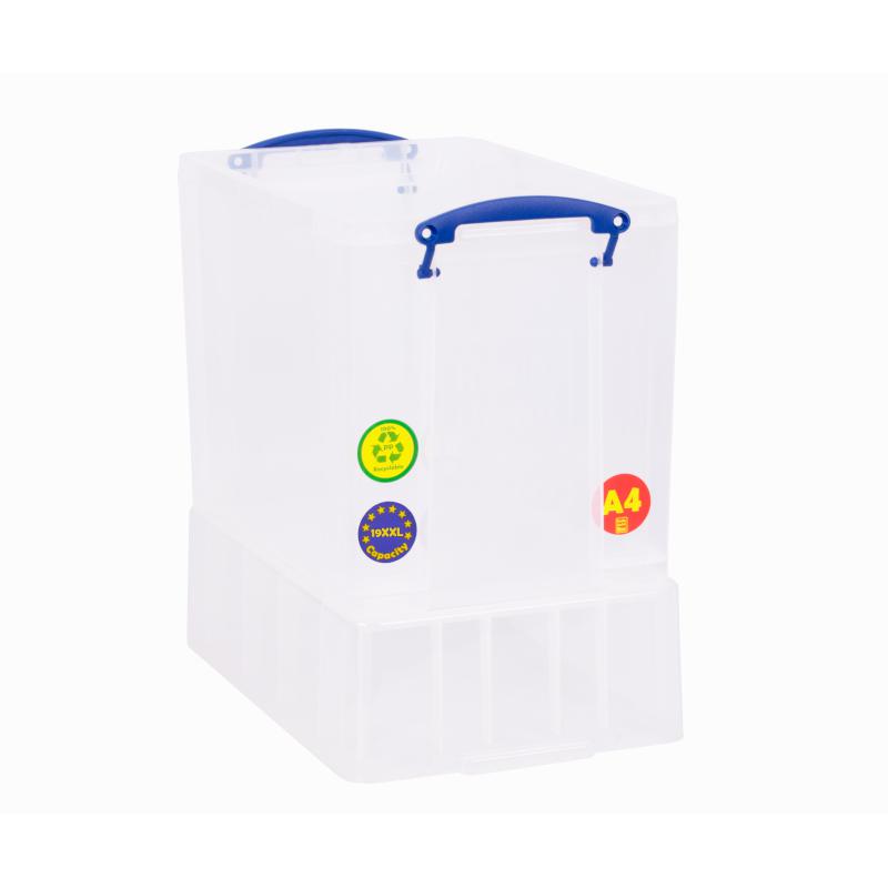Really Useful boxes - 19XXL liters plastikopbevaringsboks med låg