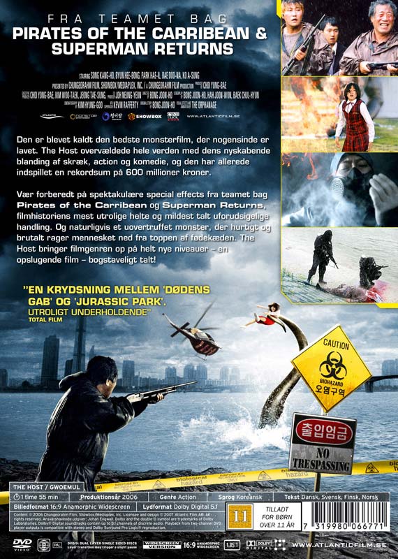The Host , du er hvad den spiser - DVD (2006) - Billede 2