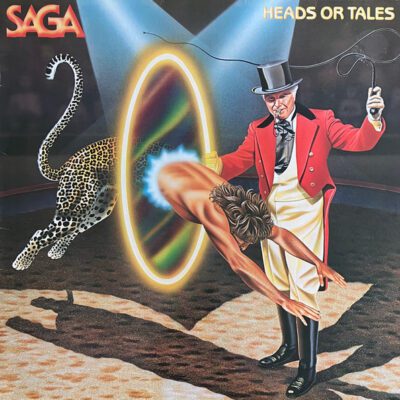 Saga – Heads Or Tales - Lp Brugt (1983)