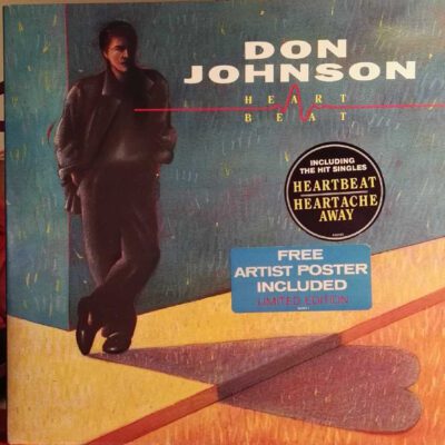 Don Johnson ‎– Heartbeat - Lp Brugt (1986)