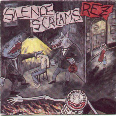 REZ – Silence Screams - Lp Brugt (1988)