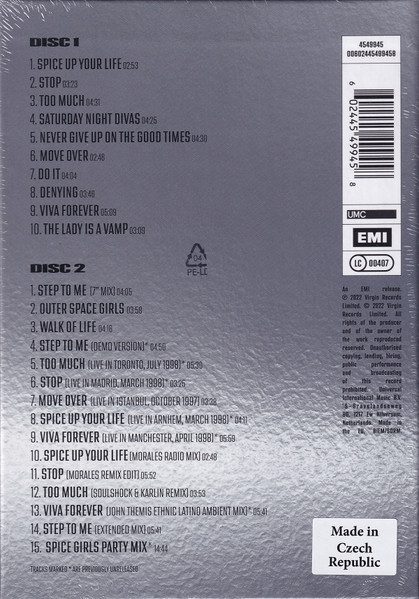 Spice Girls – Spiceworld 25 - Cd limited edition (2022) - Billede 2