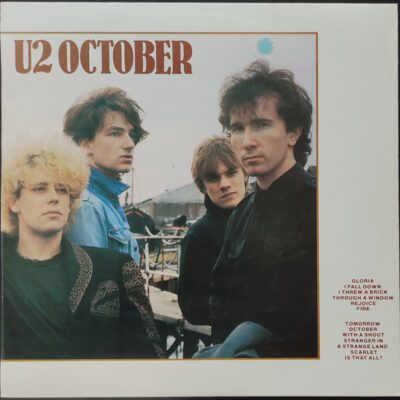 U2 – October - Lp Brugt (1981)