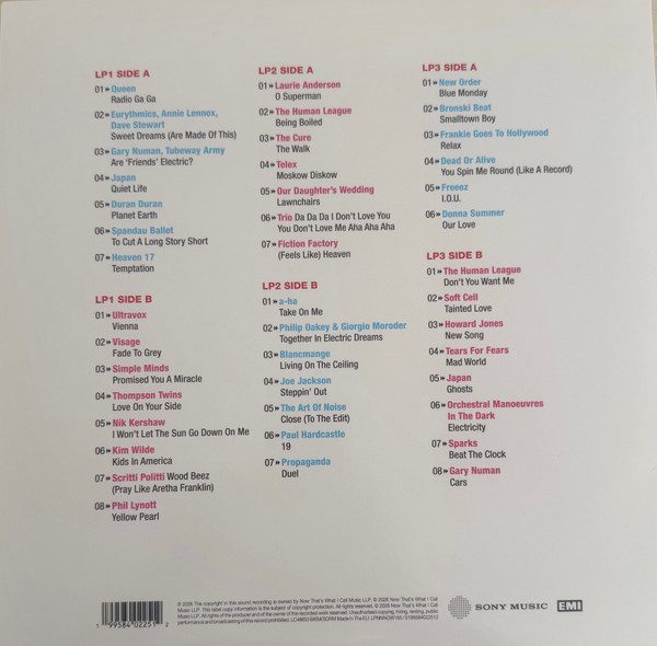 Blandet Artister - Now That's What I Call An Era: The Albums 1980 > 1984 - Lp (2025) - Billede 2