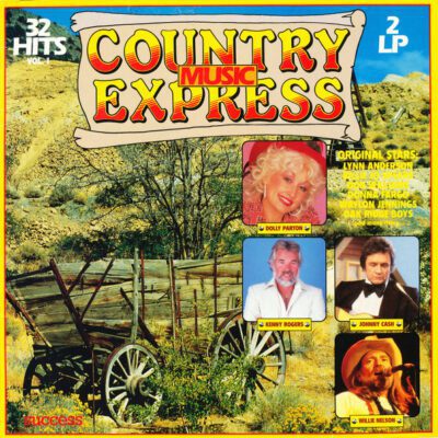 Blandet artister - Country Music Express (32 Hits Vol. 1) - Lp brugt (1985)
