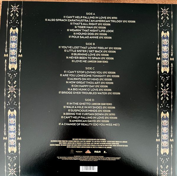 Elvis Presley – Baz Luhrmann's EPiC (Elvis Presley In Concert) (Original Motion Picture Soundtrack) - Lp (2026) - Billede 2