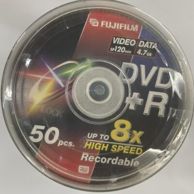 Fujufilm DVD+R 4,7 GB - 50 stk rundel