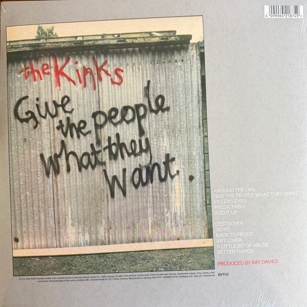 The Kinks – Give The People What They Want - Lp (2026) - Billede 2