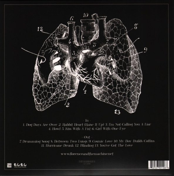 Florence + The Machine – Lungs - Lp (2009) - Billede 2