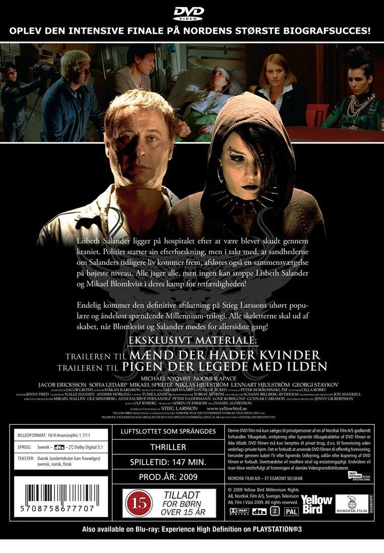 Luftkastellet Der Blev Sprængt - DVD Film (2010) - Billede 2