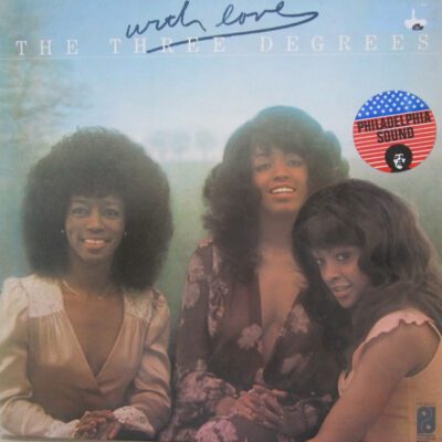 The Three Degrees ‎– With Love - Lp Brugt (1975)