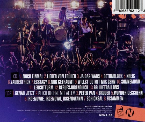 Nena – Live At SO36 - Cd (2016) - Billede 2